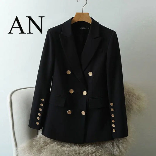 Elegant Casual Women's Jacket for Spring & Autumn